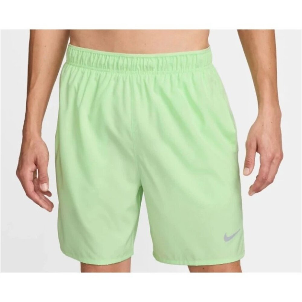 NWT - Nike Challenger Dri-Fit Running Shorts Green Lined Standard Fit - Small